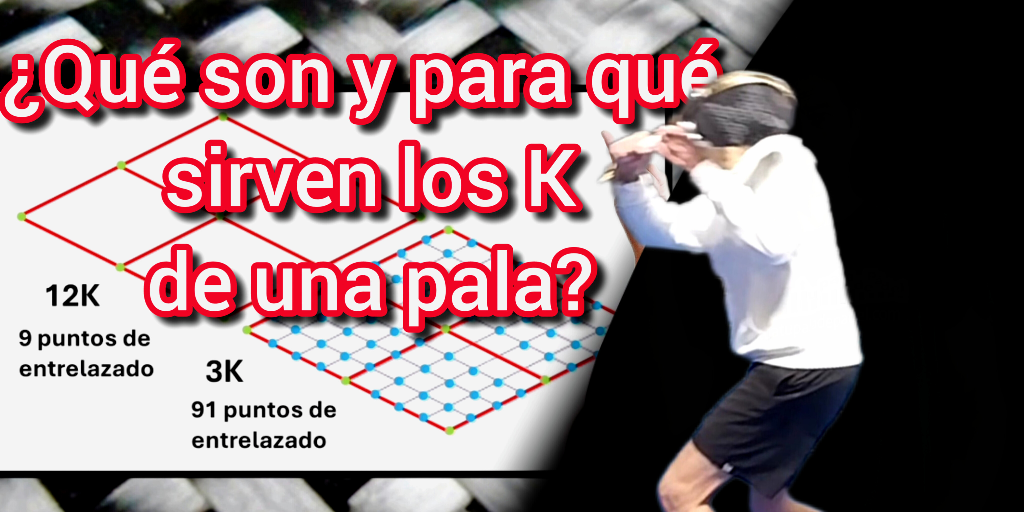 ¿Qué son los 3K, 12K… en una pala de pádel y cómo afectan a la rigidez del carbono?